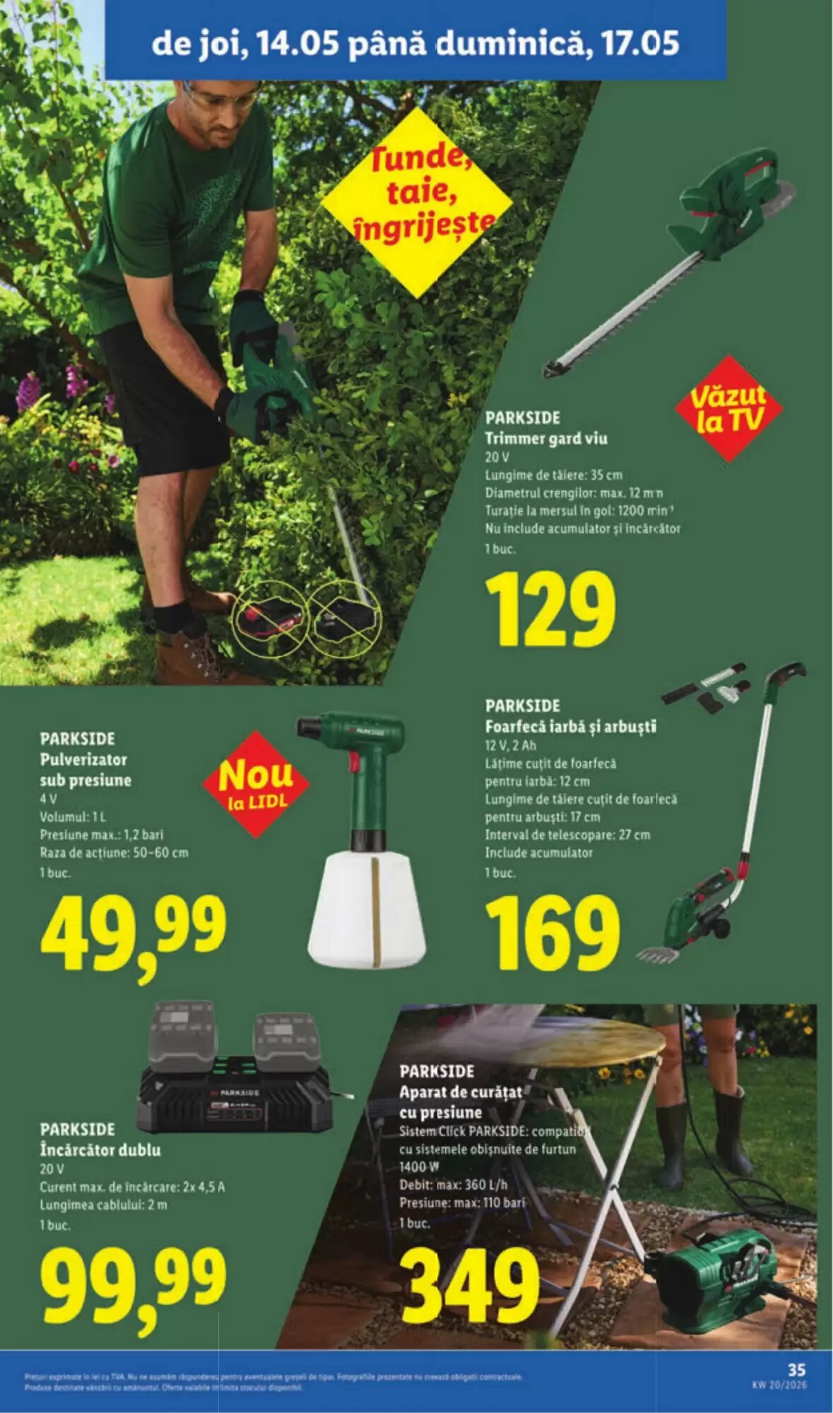 Catalogul cu oferte Lidl valabil de la 11.05.2026 - Pagina 35.