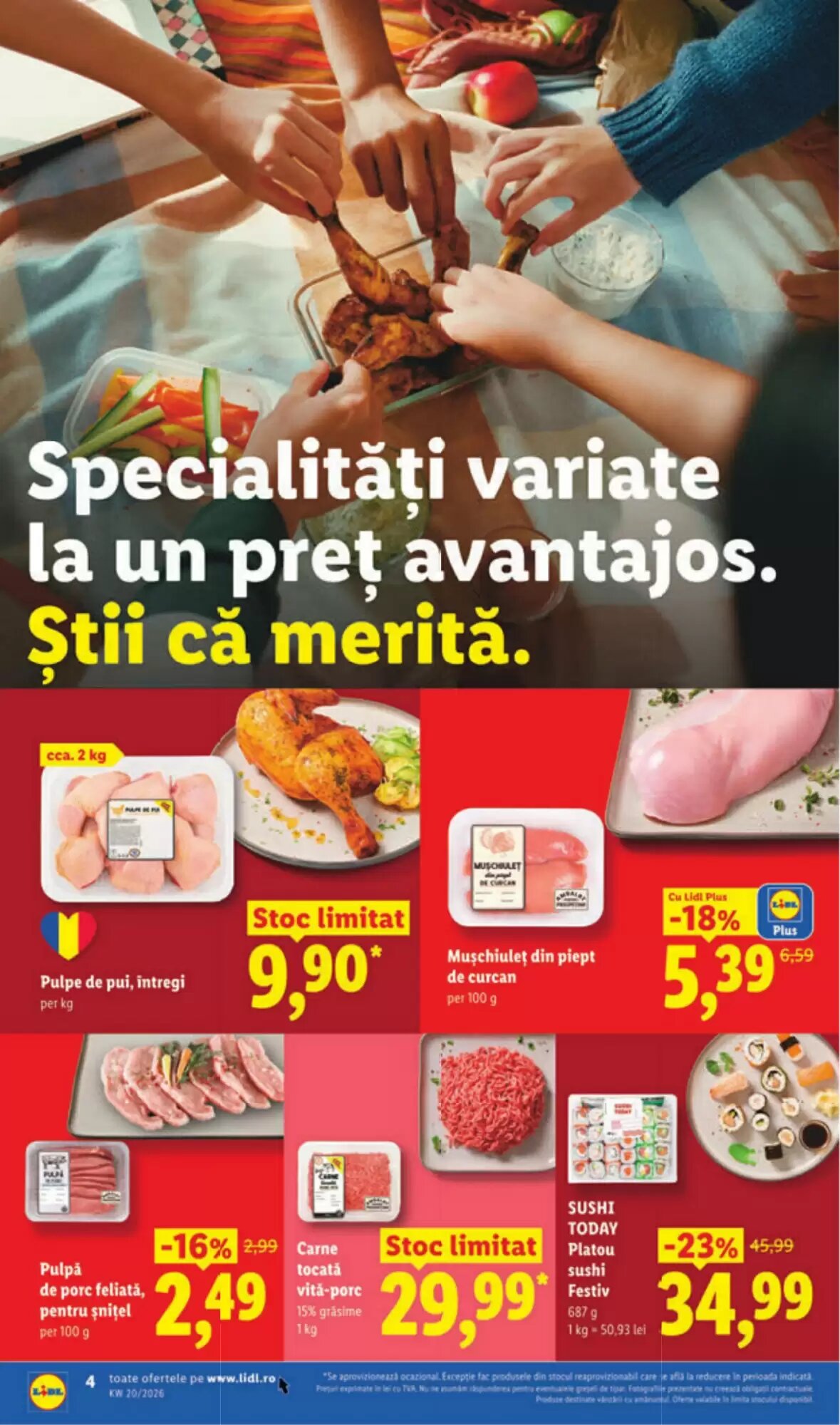Catalogul cu oferte Lidl valabil de la 11.05.2026 - Pagina 4.