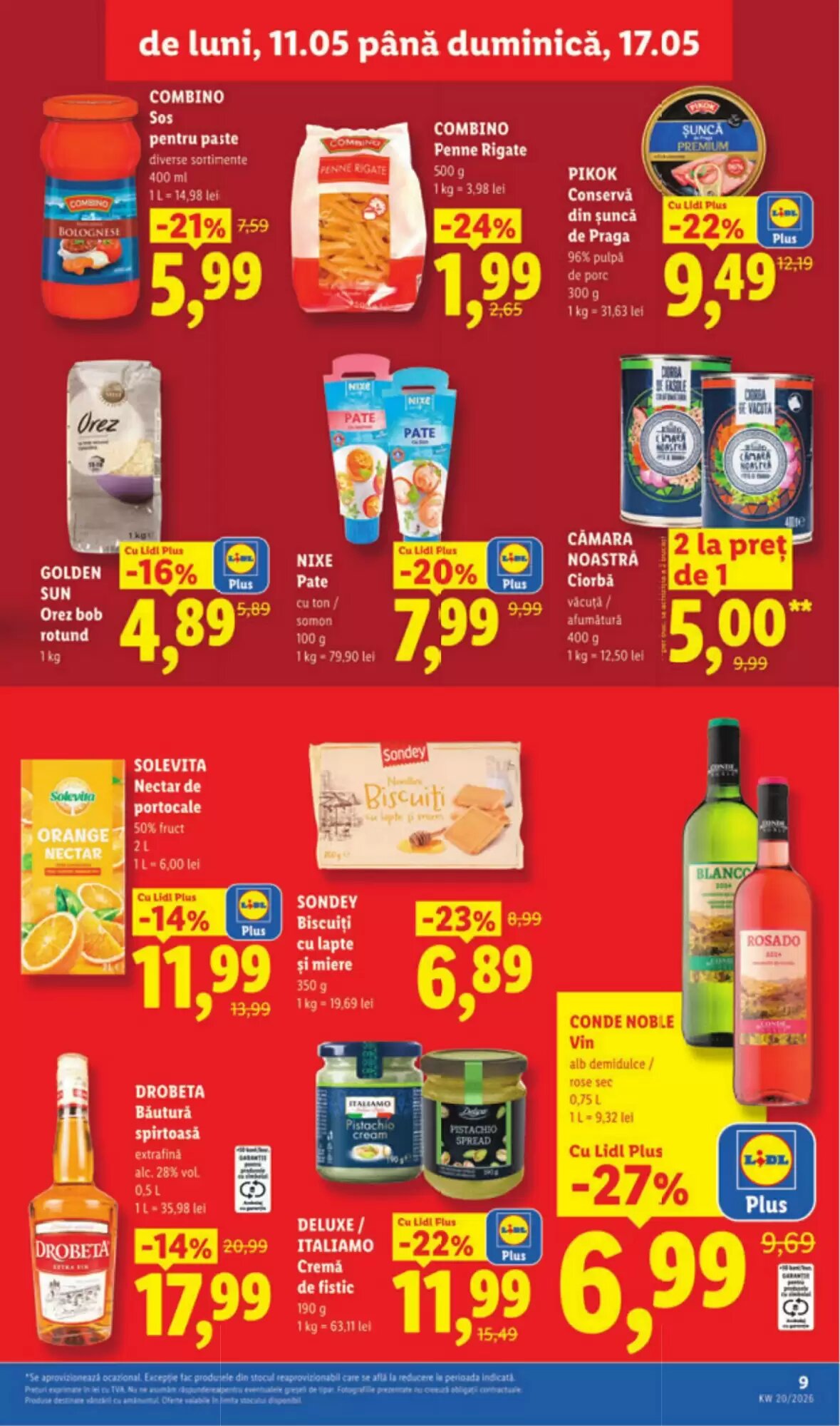Catalogul cu oferte Lidl valabil de la 11.05.2026 - Pagina 9.