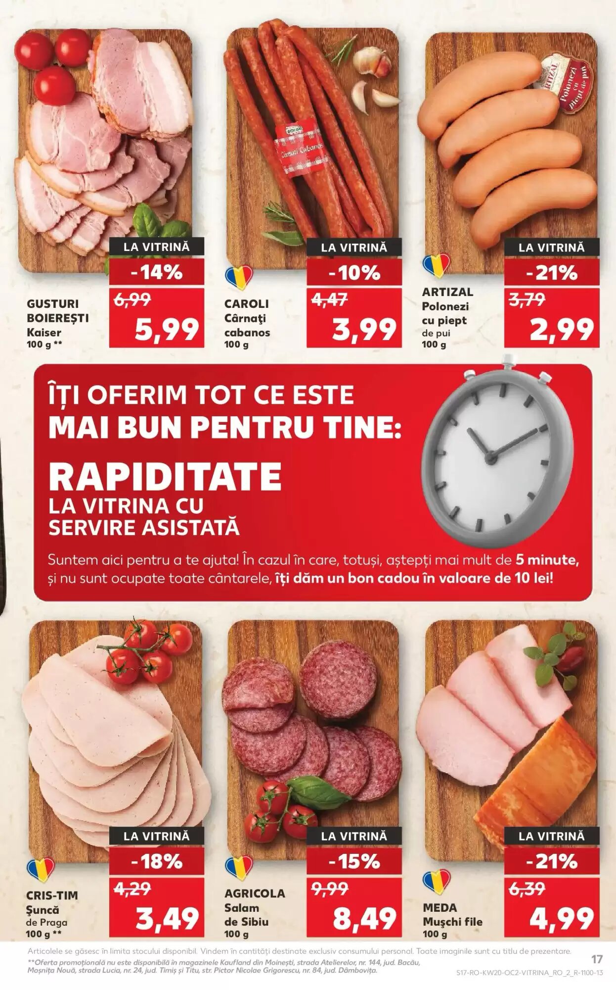 Catalogul cu oferte Kaufland valabil de la 13.05.2026 - Pagina 17.
