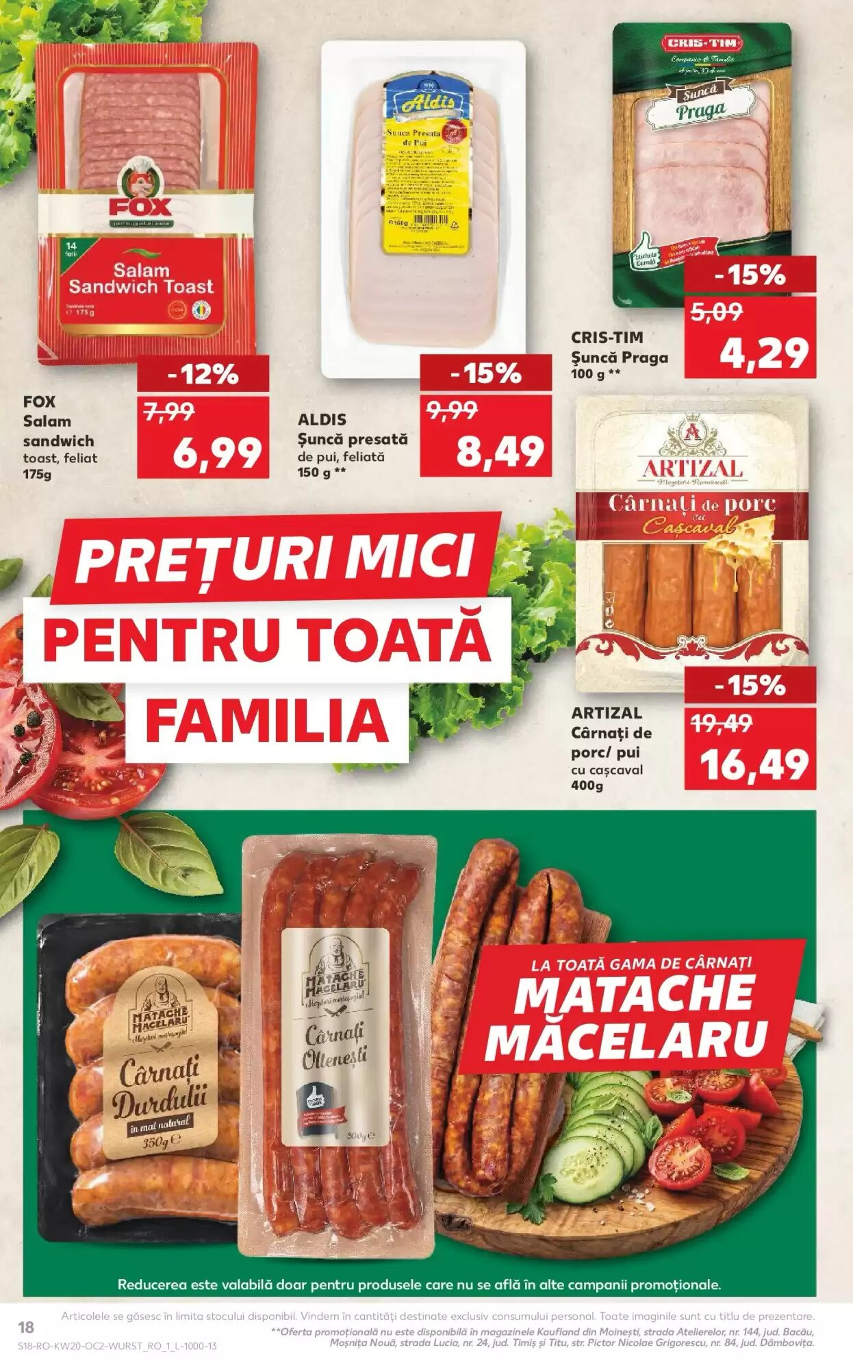 Catalogul cu oferte Kaufland valabil de la 13.05.2026 - Pagina 18.
