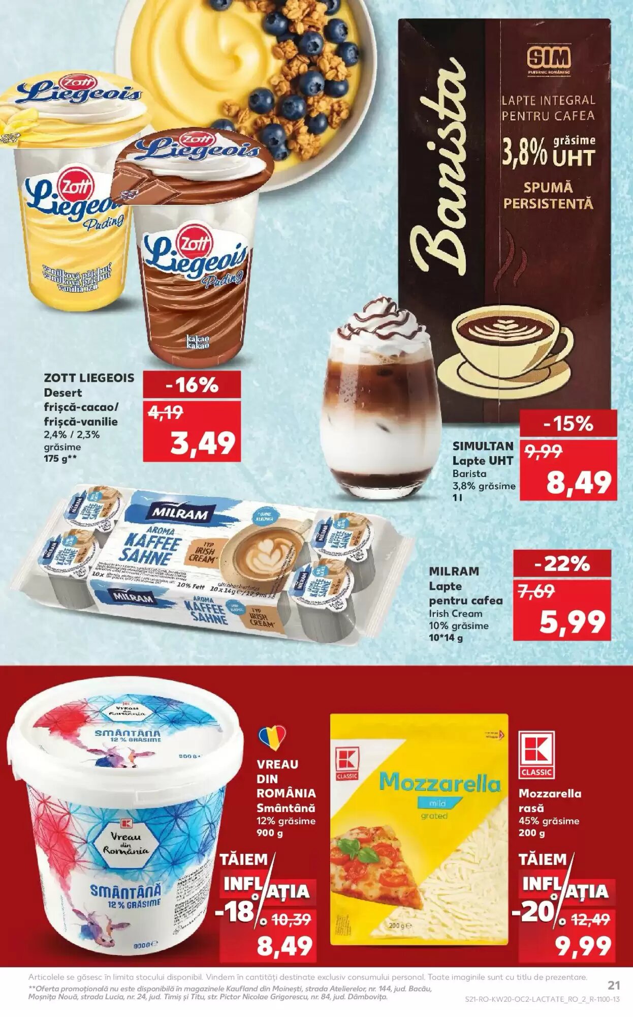 Catalogul cu oferte Kaufland valabil de la 13.05.2026 - Pagina 21.