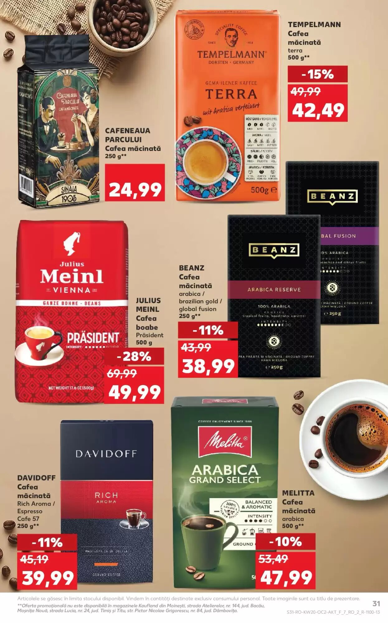 Catalogul cu oferte Kaufland valabil de la 13.05.2026 - Pagina 31.
