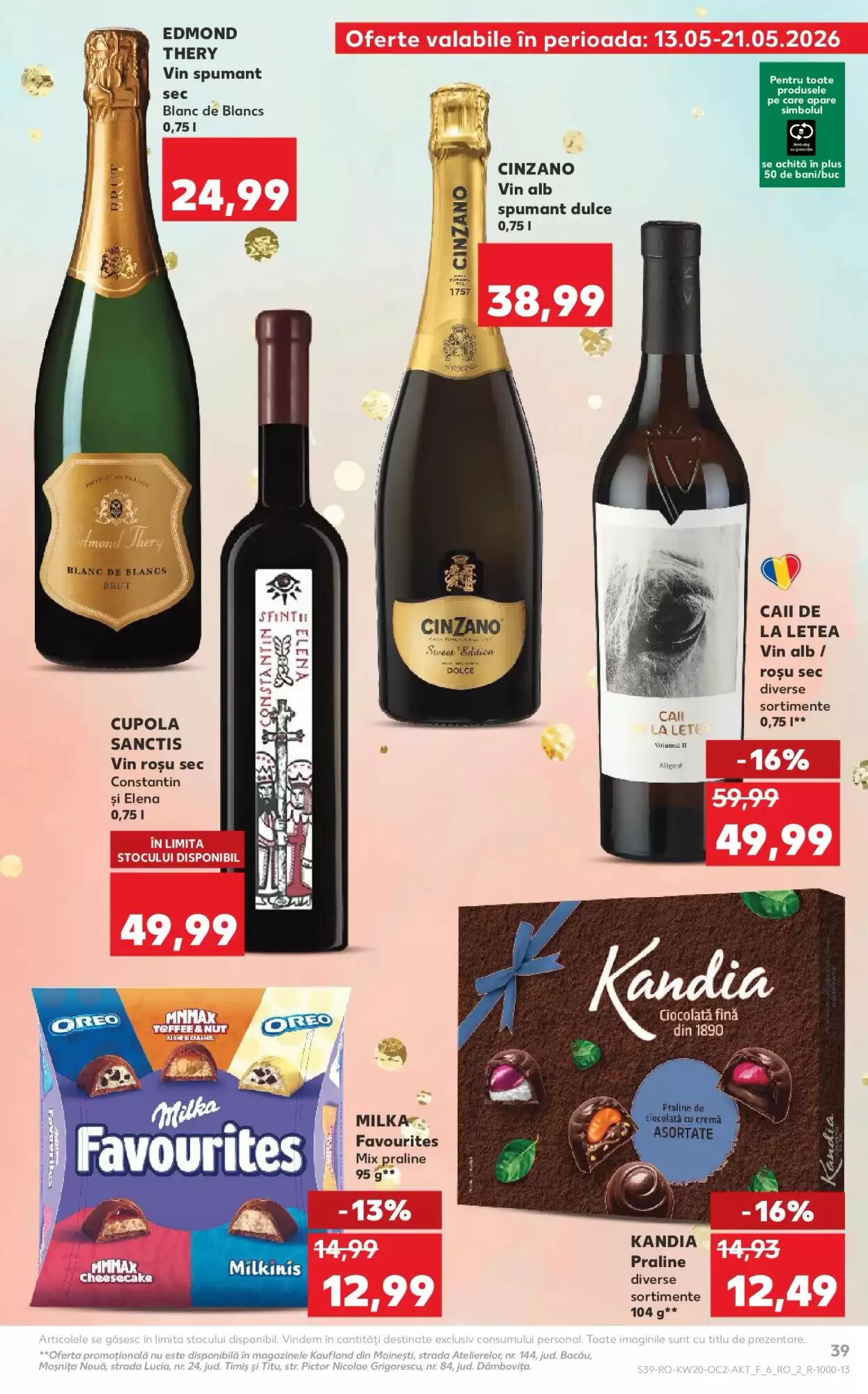Catalogul cu oferte Kaufland valabil de la 13.05.2026 - Pagina 39.