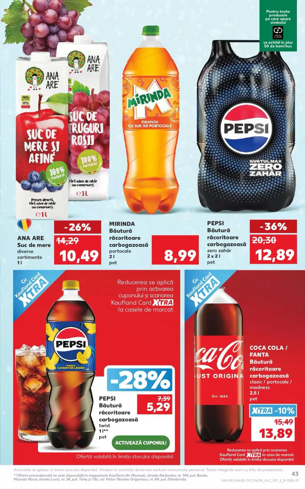 Catalogul cu oferte Kaufland valabil de la 13.05.2026 - Pagina 43.