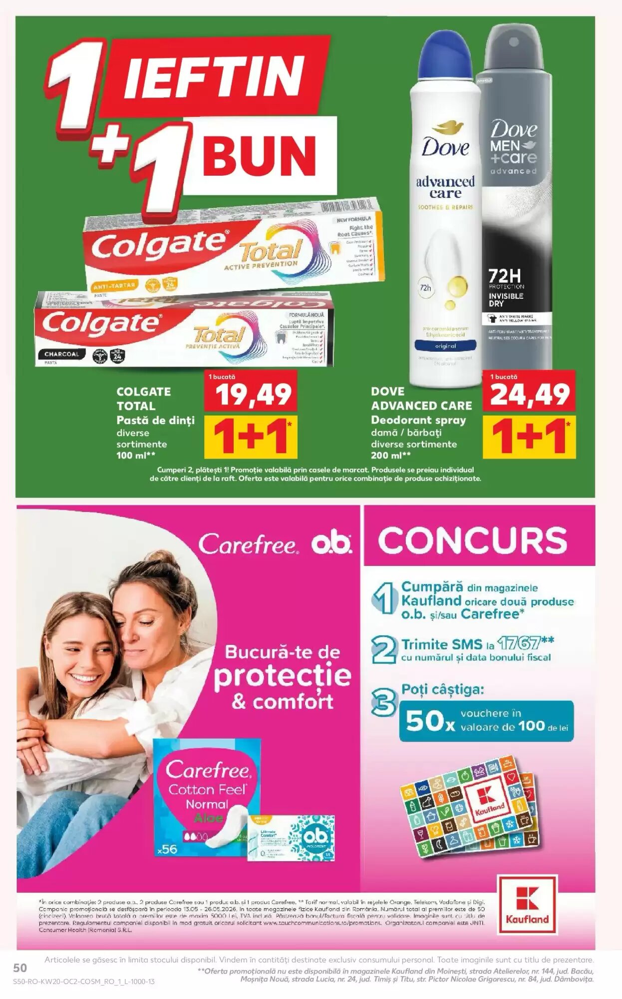 Catalogul cu oferte Kaufland valabil de la 13.05.2026 - Pagina 50.