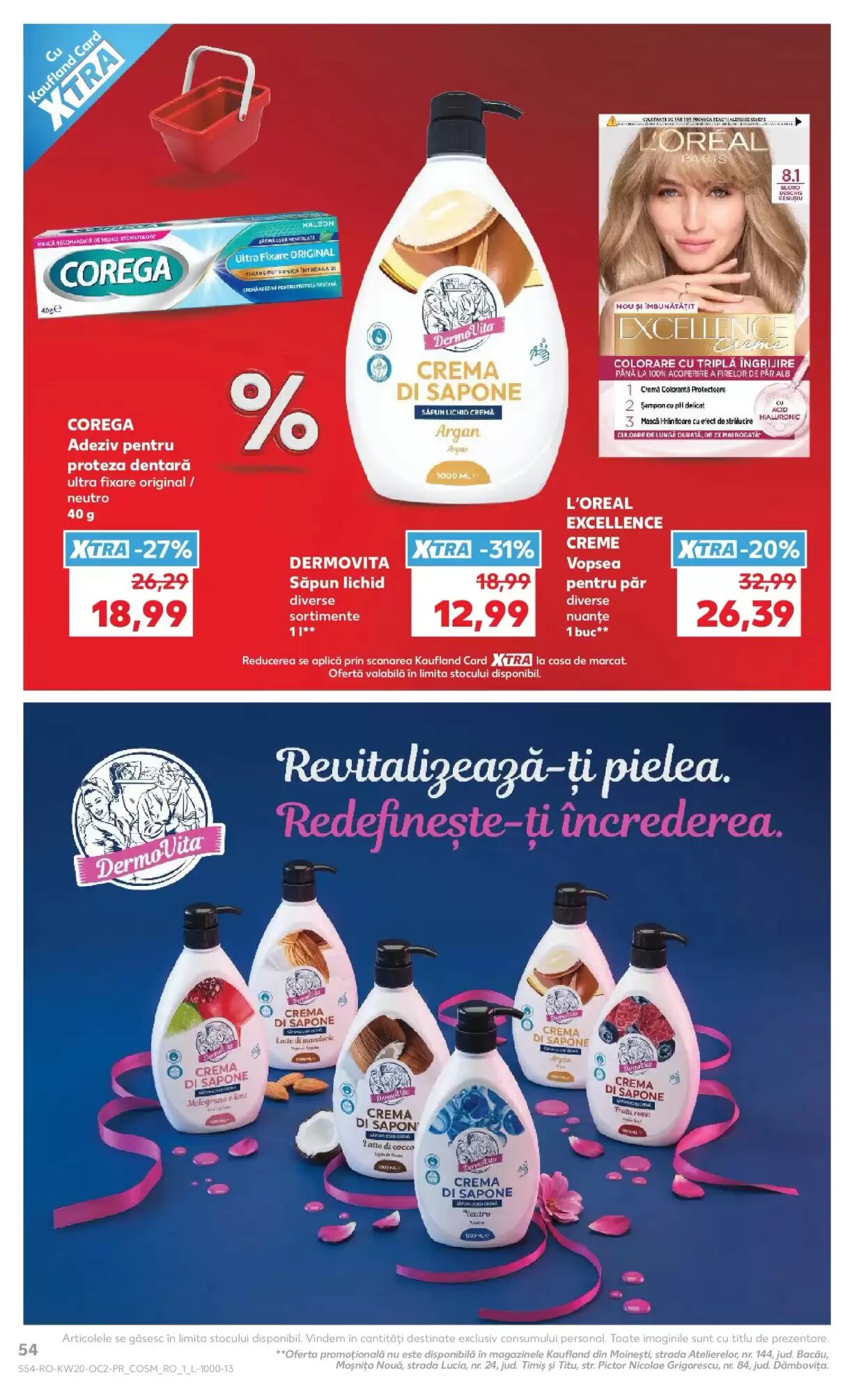 Catalogul cu oferte Kaufland valabil de la 13.05.2026 - Pagina 54.
