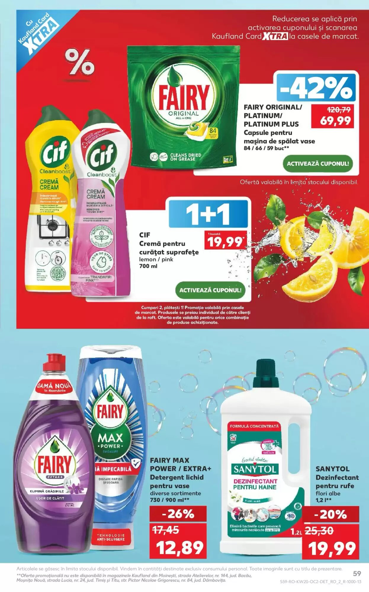 Catalogul cu oferte Kaufland valabil de la 13.05.2026 - Pagina 59.