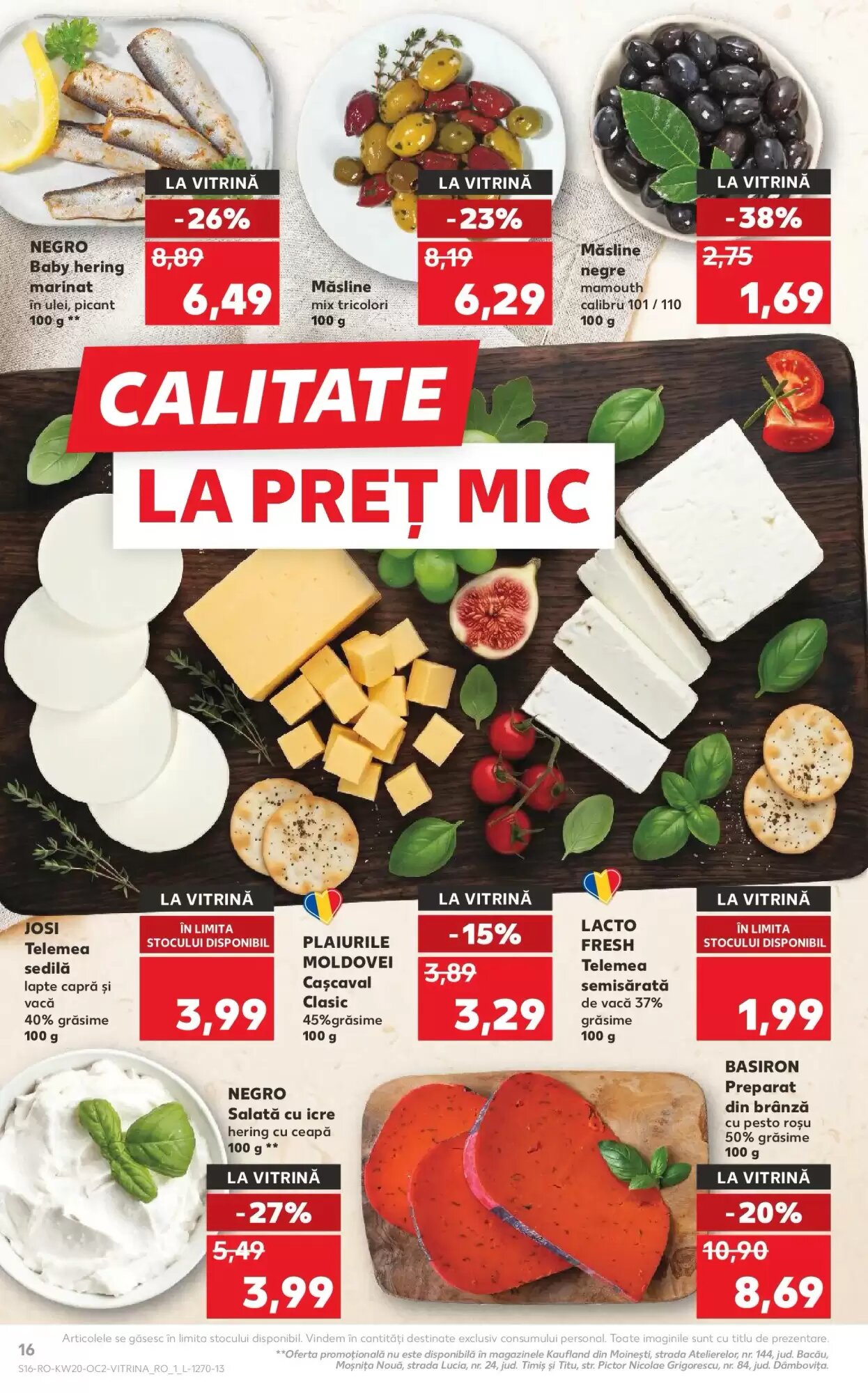 Catalogul cu oferte Kaufland valabil de la 13.05.2026 - Pagina 16.