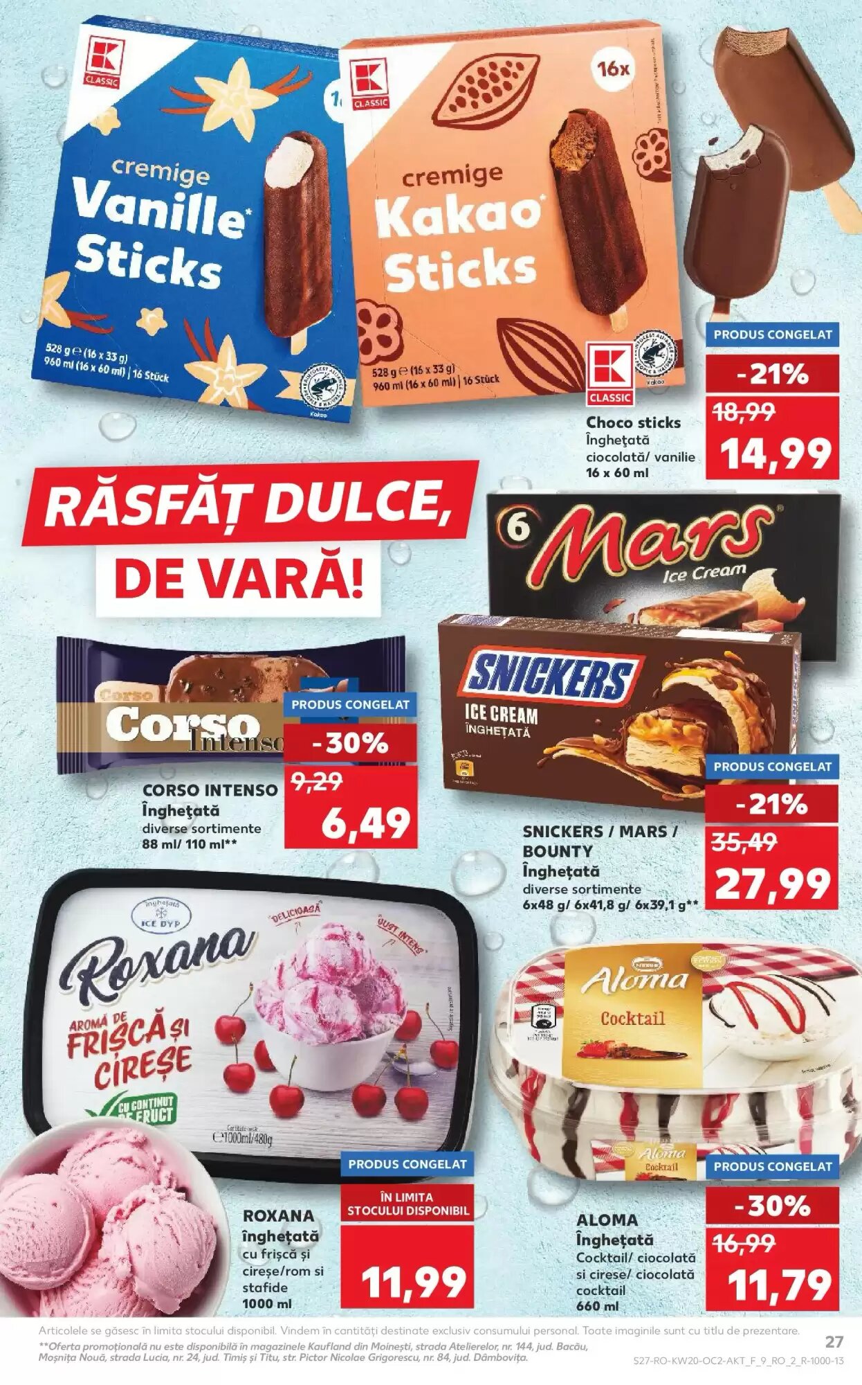 Catalogul cu oferte Kaufland valabil de la 13.05.2026 - Pagina 27.