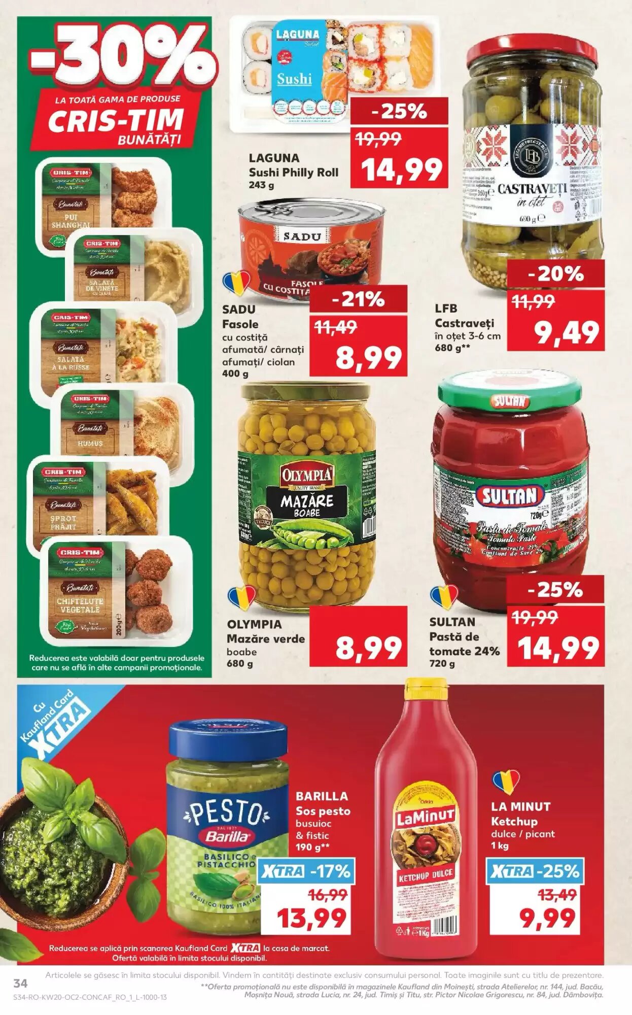 Catalogul cu oferte Kaufland valabil de la 13.05.2026 - Pagina 34.