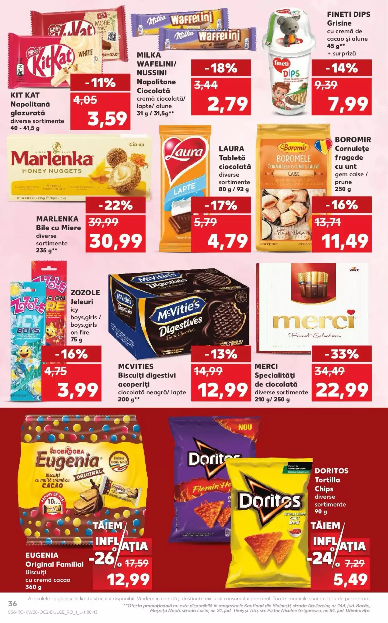 Catalogul cu oferte Kaufland valabil de la 13.05.2026 - Pagina 36.