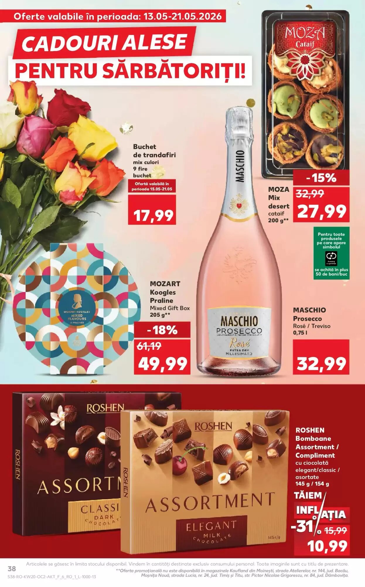 Catalogul cu oferte Kaufland valabil de la 13.05.2026 - Pagina 38.
