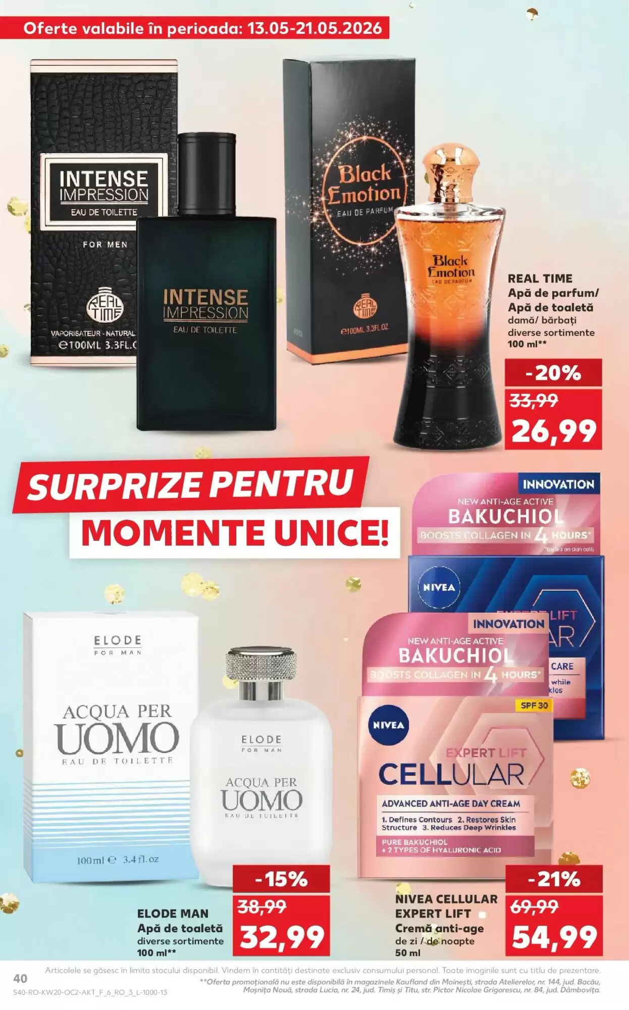 Catalogul cu oferte Kaufland valabil de la 13.05.2026 - Pagina 40.