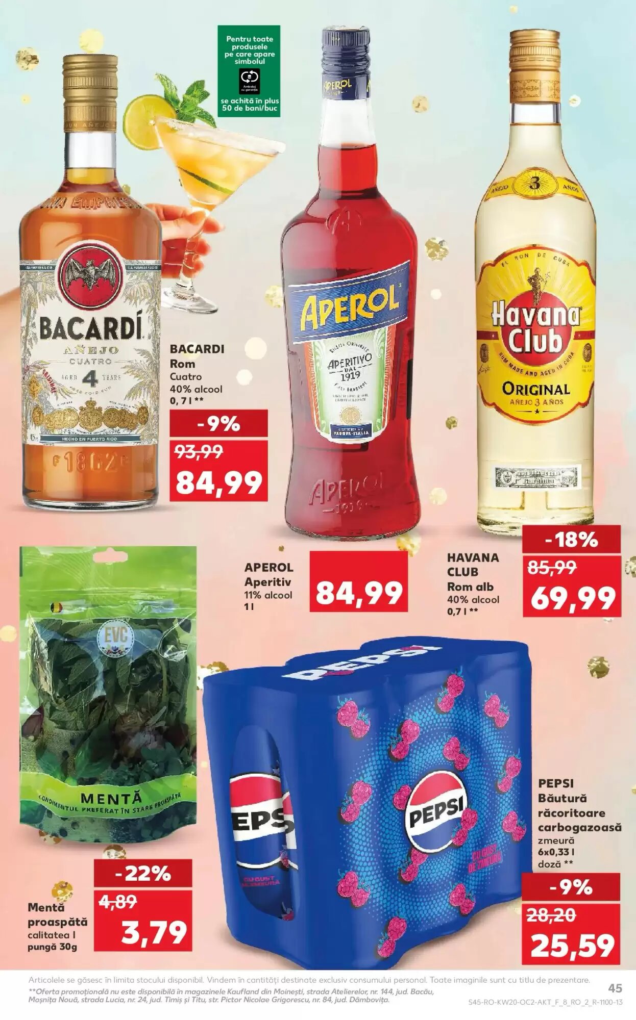 Catalogul cu oferte Kaufland valabil de la 13.05.2026 - Pagina 45.