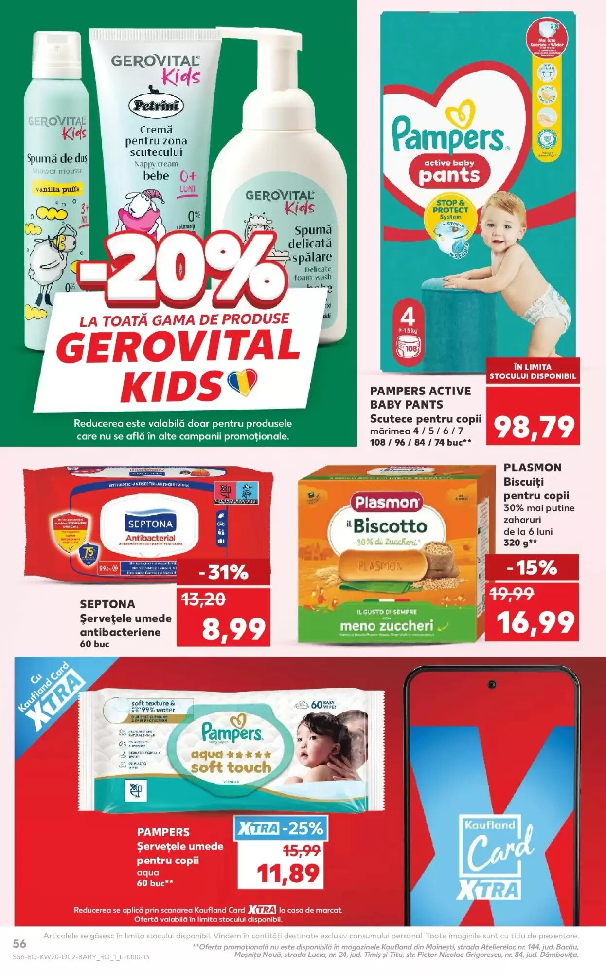 Catalogul cu oferte Kaufland valabil de la 13.05.2026 - Pagina 56.