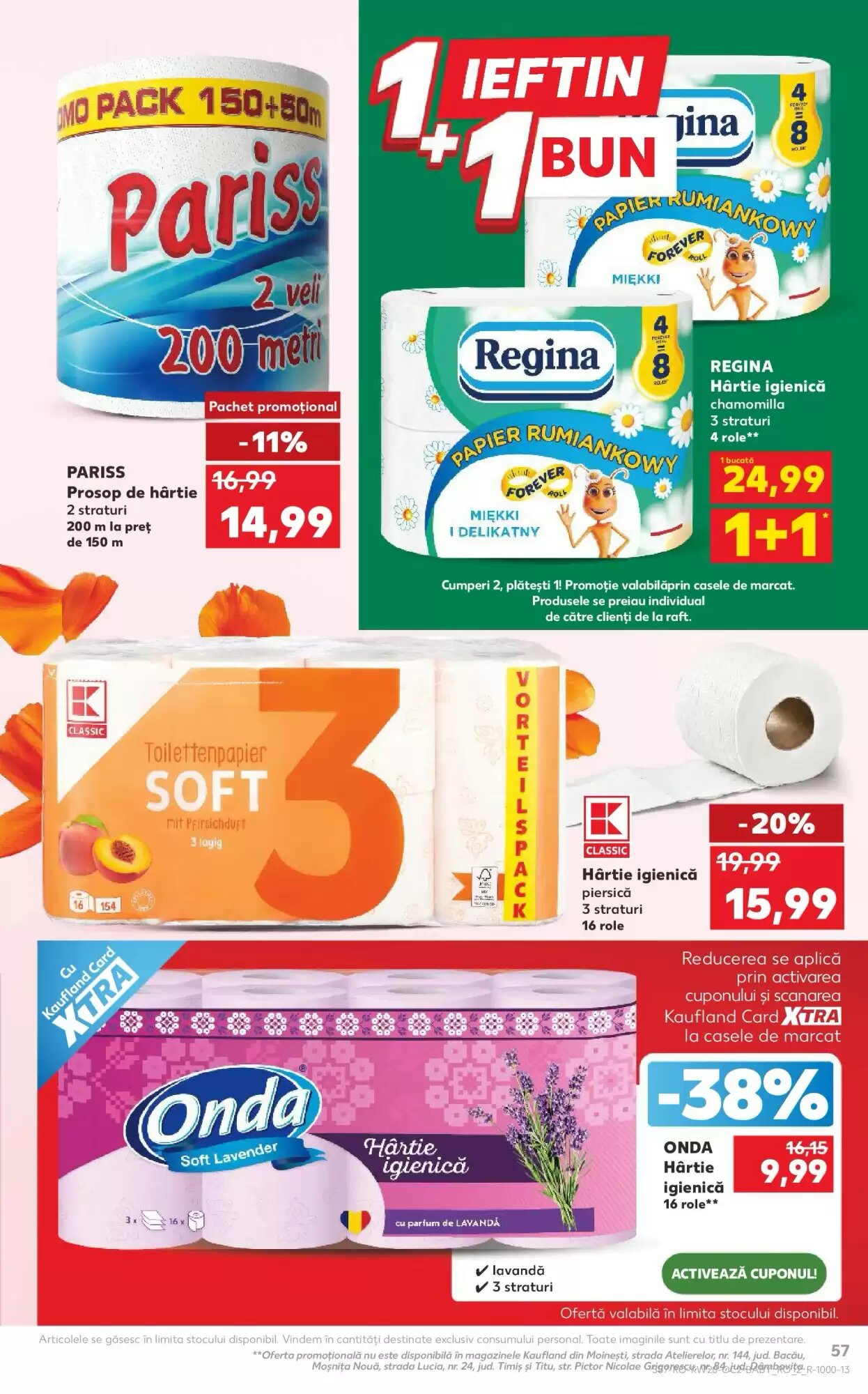 Catalogul cu oferte Kaufland valabil de la 13.05.2026 - Pagina 57.