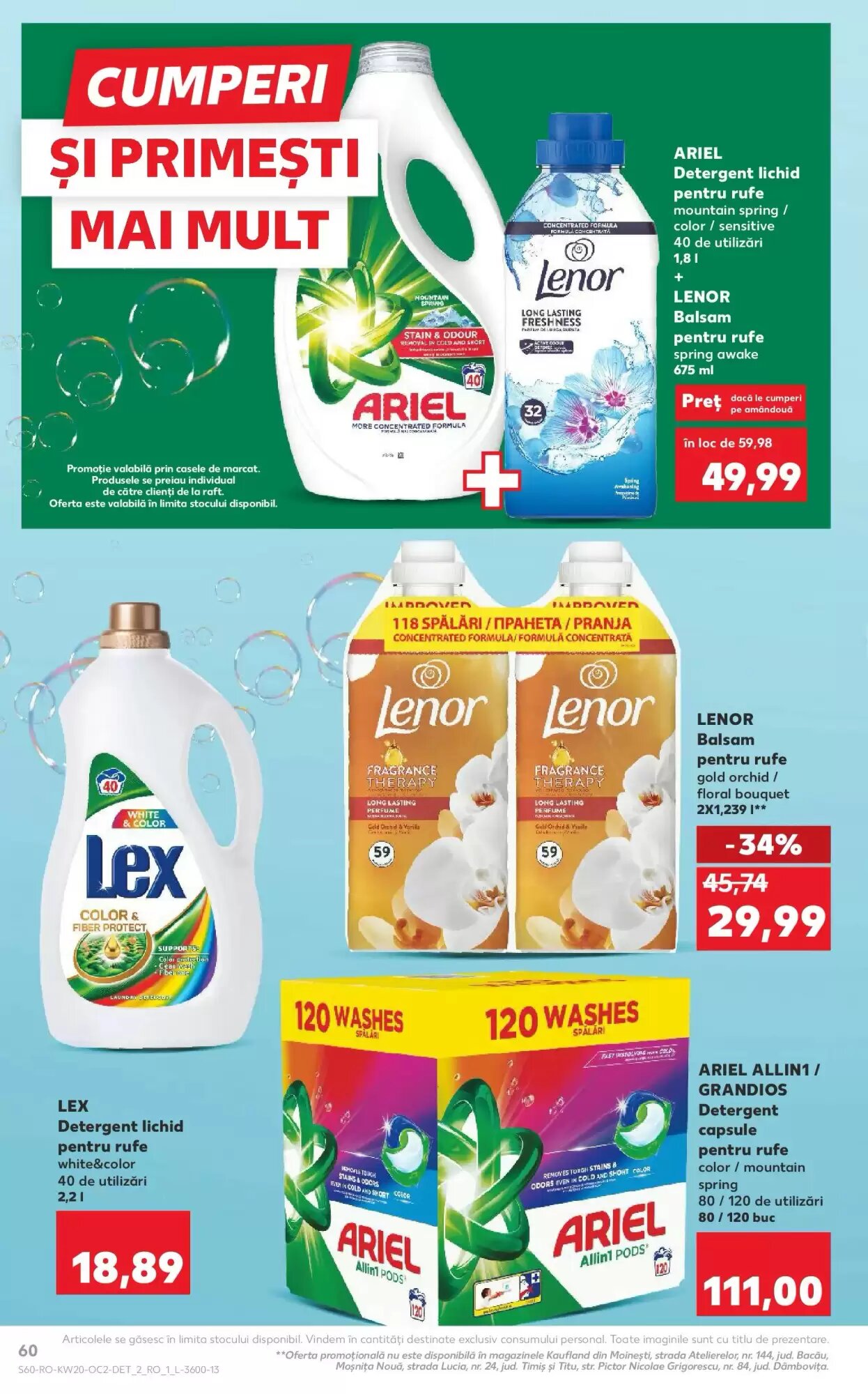 Catalogul cu oferte Kaufland valabil de la 13.05.2026 - Pagina 60.