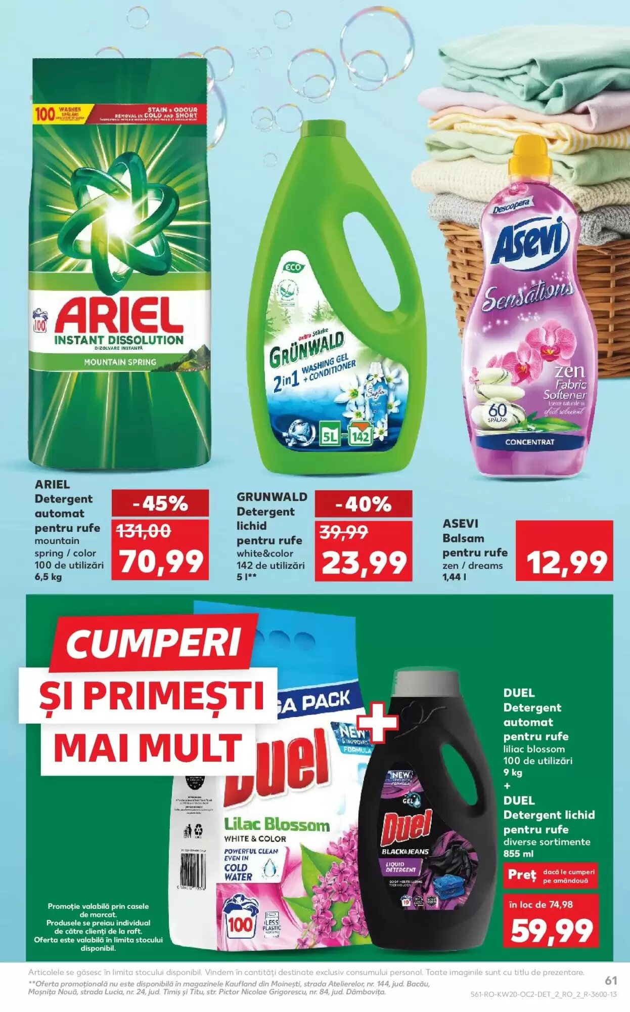 Catalogul cu oferte Kaufland valabil de la 13.05.2026 - Pagina 61.