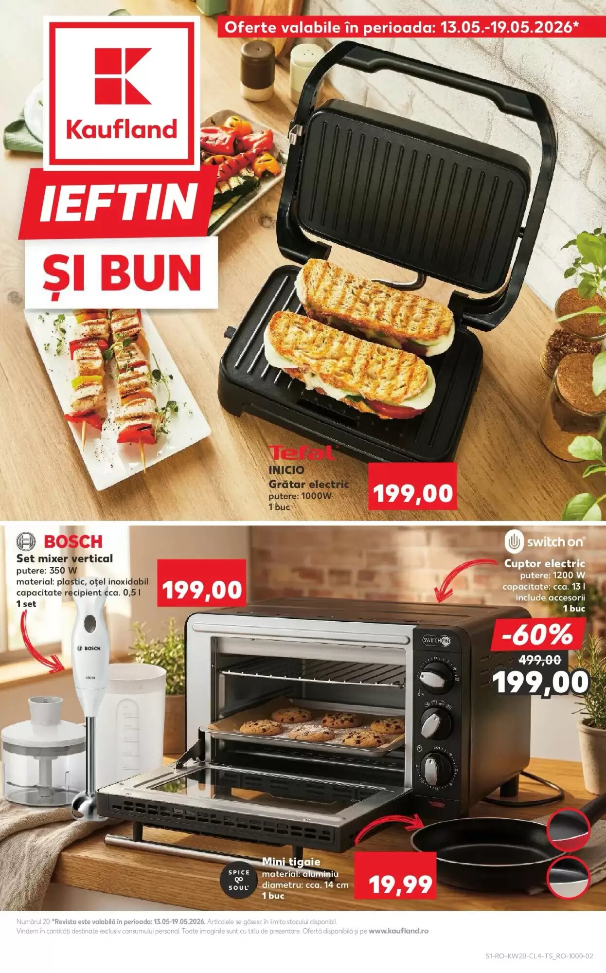 Catalogul cu oferte Kaufland valabil de la 13.05.2026 - Pagina 1.