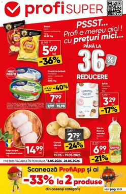 Catalogul cu oferte PROFI valabil de la 13.05.2026