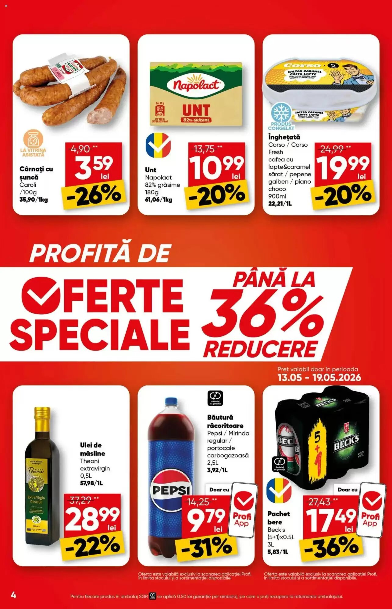 Catalogul cu oferte PROFI valabil de la 13.05.2026 - Pagina 4.
