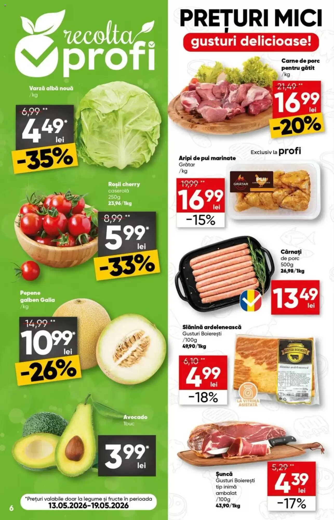 Catalogul cu oferte PROFI valabil de la 13.05.2026 - Pagina 6.