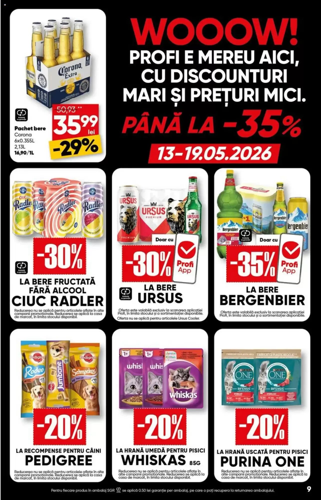 Catalogul cu oferte PROFI valabil de la 13.05.2026 - Pagina 9.