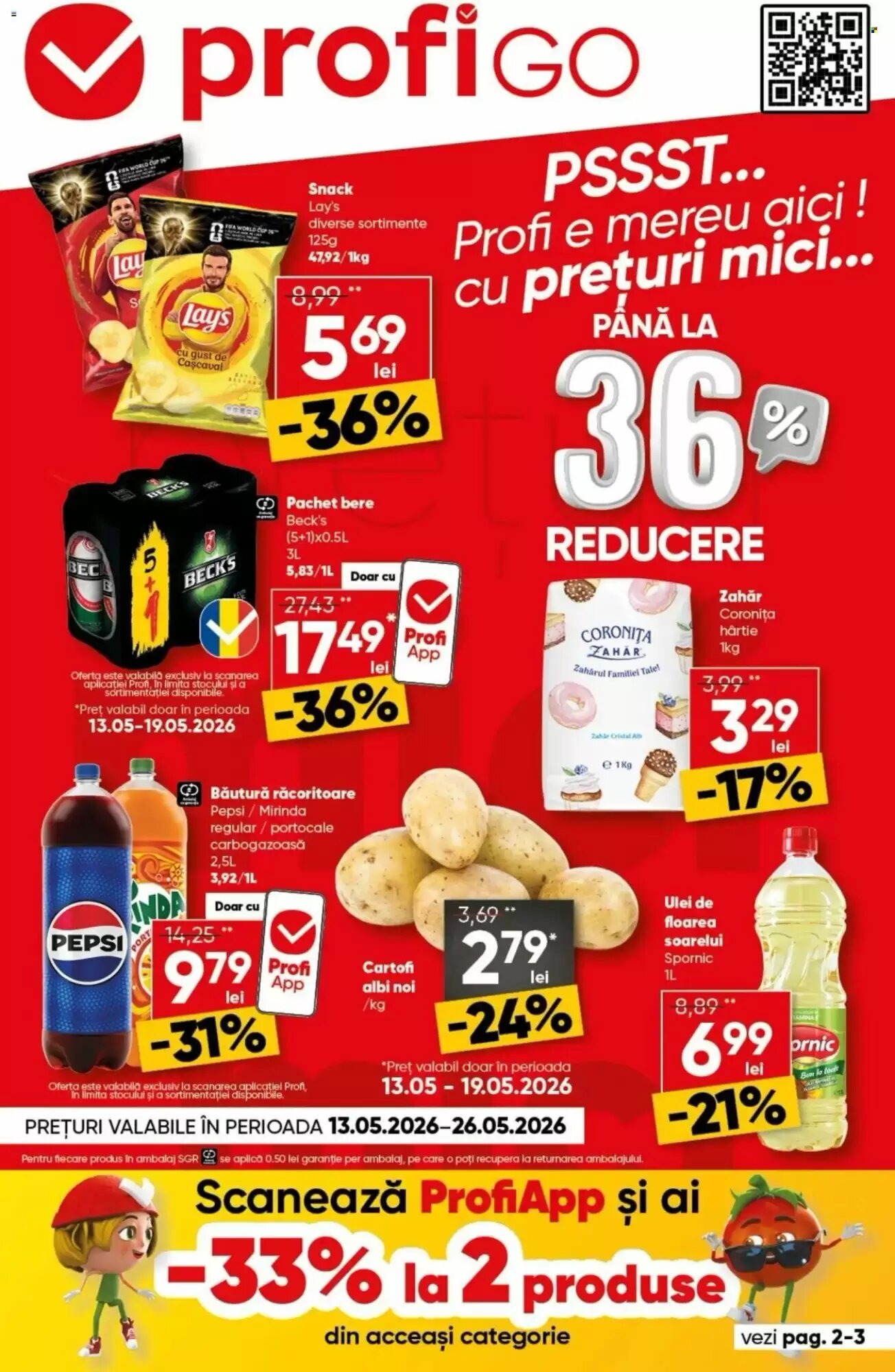 Catalogul cu oferte PROFI valabil de la 13.05.2026 - Pagina 1.