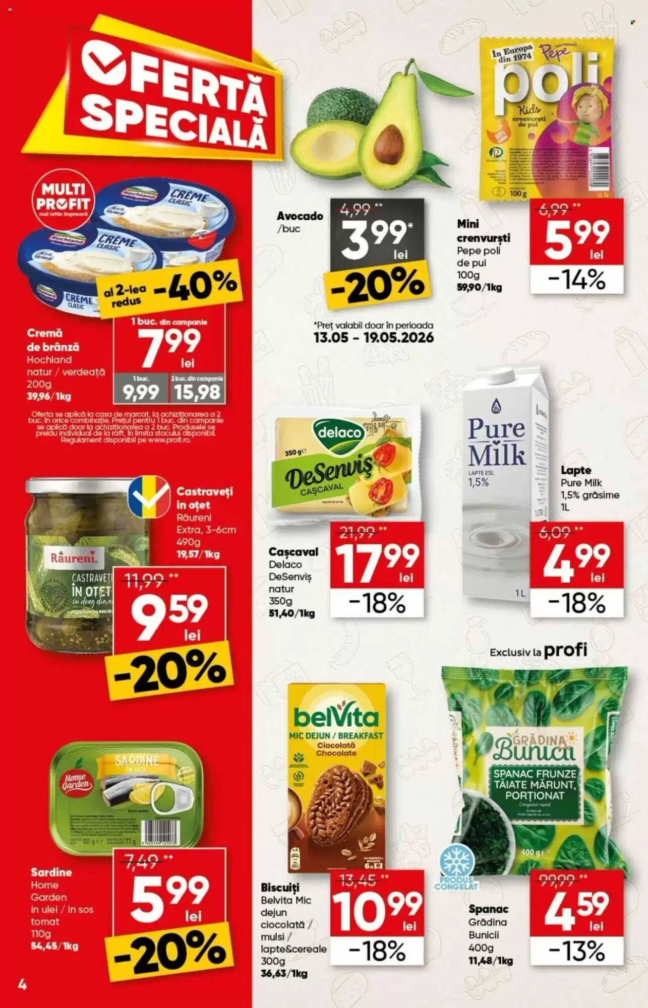 Catalogul cu oferte PROFI valabil de la 13.05.2026 - Pagina 4.