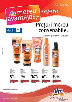 Catalogul cu oferte DM valabil de la 13.05.2026