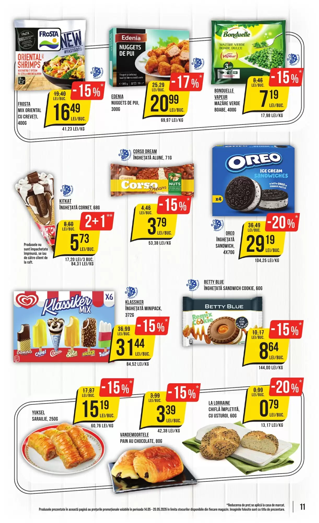 Catalogul cu oferte Mega Image valabil de la 14.05.2026 - Pagina 11.