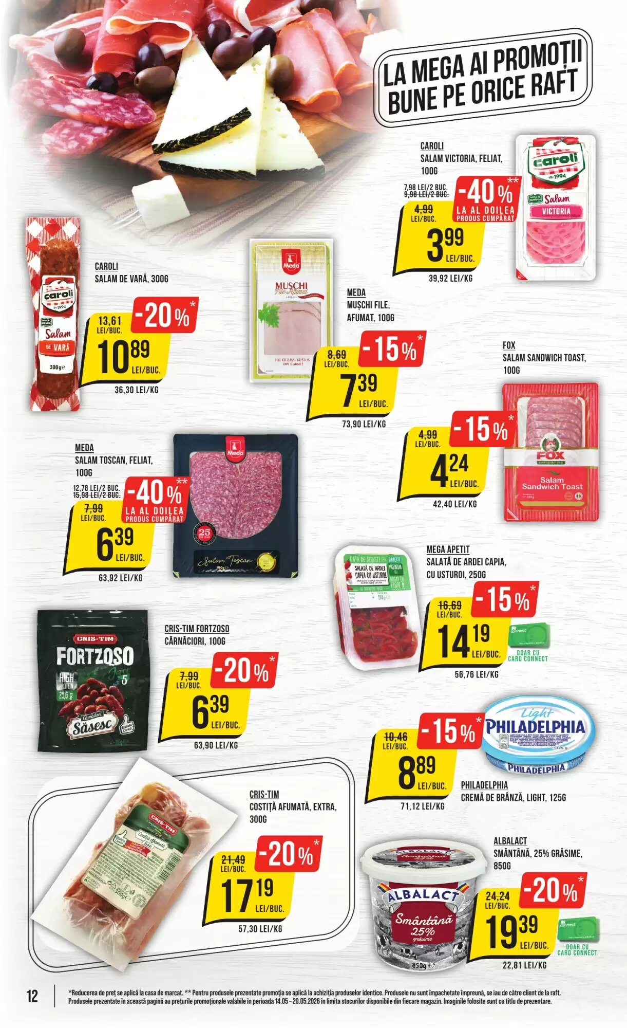 Catalogul cu oferte Mega Image valabil de la 14.05.2026 - Pagina 12.