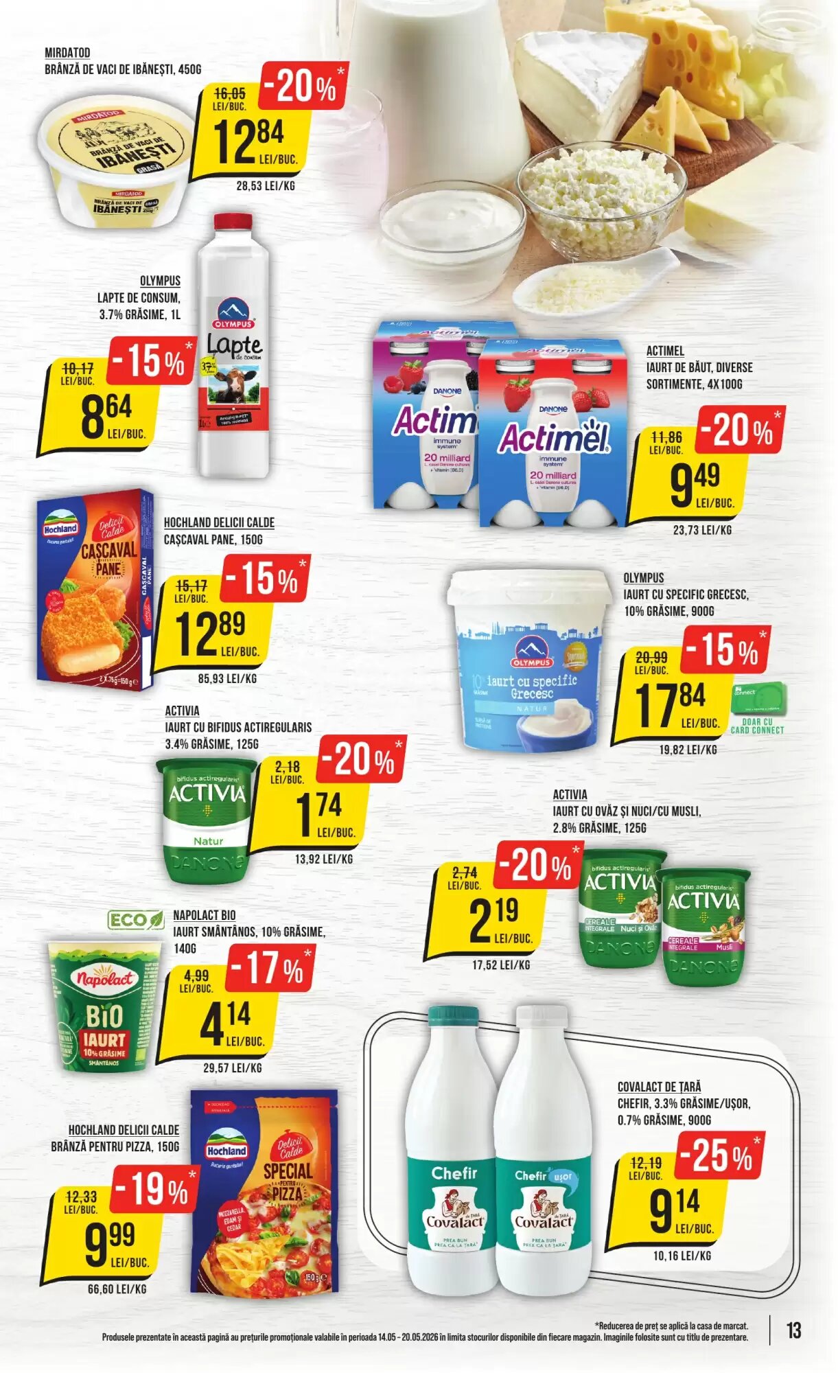 Catalogul cu oferte Mega Image valabil de la 14.05.2026 - Pagina 13.