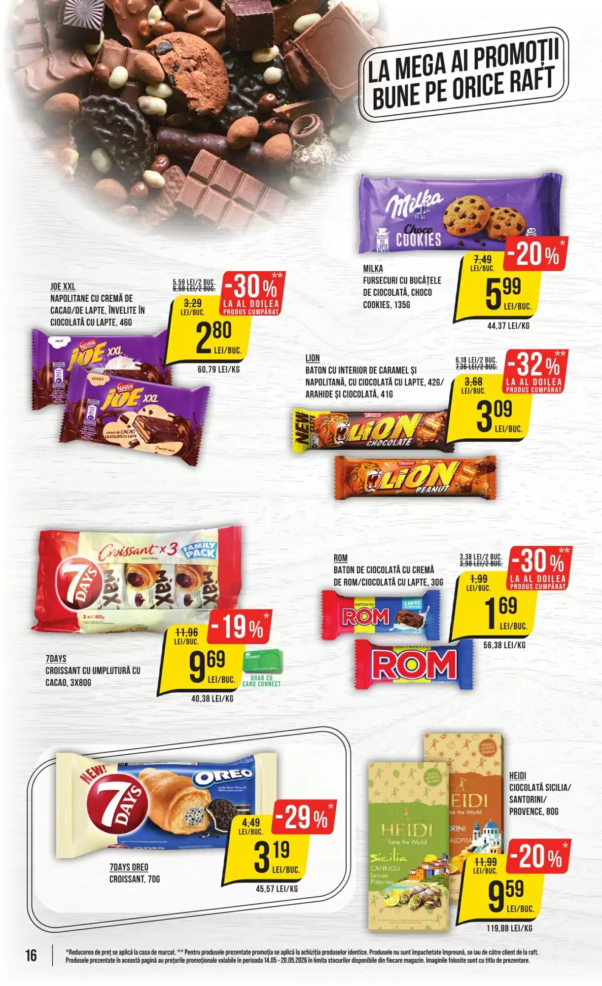 Catalogul cu oferte Mega Image valabil de la 14.05.2026 - Pagina 16.