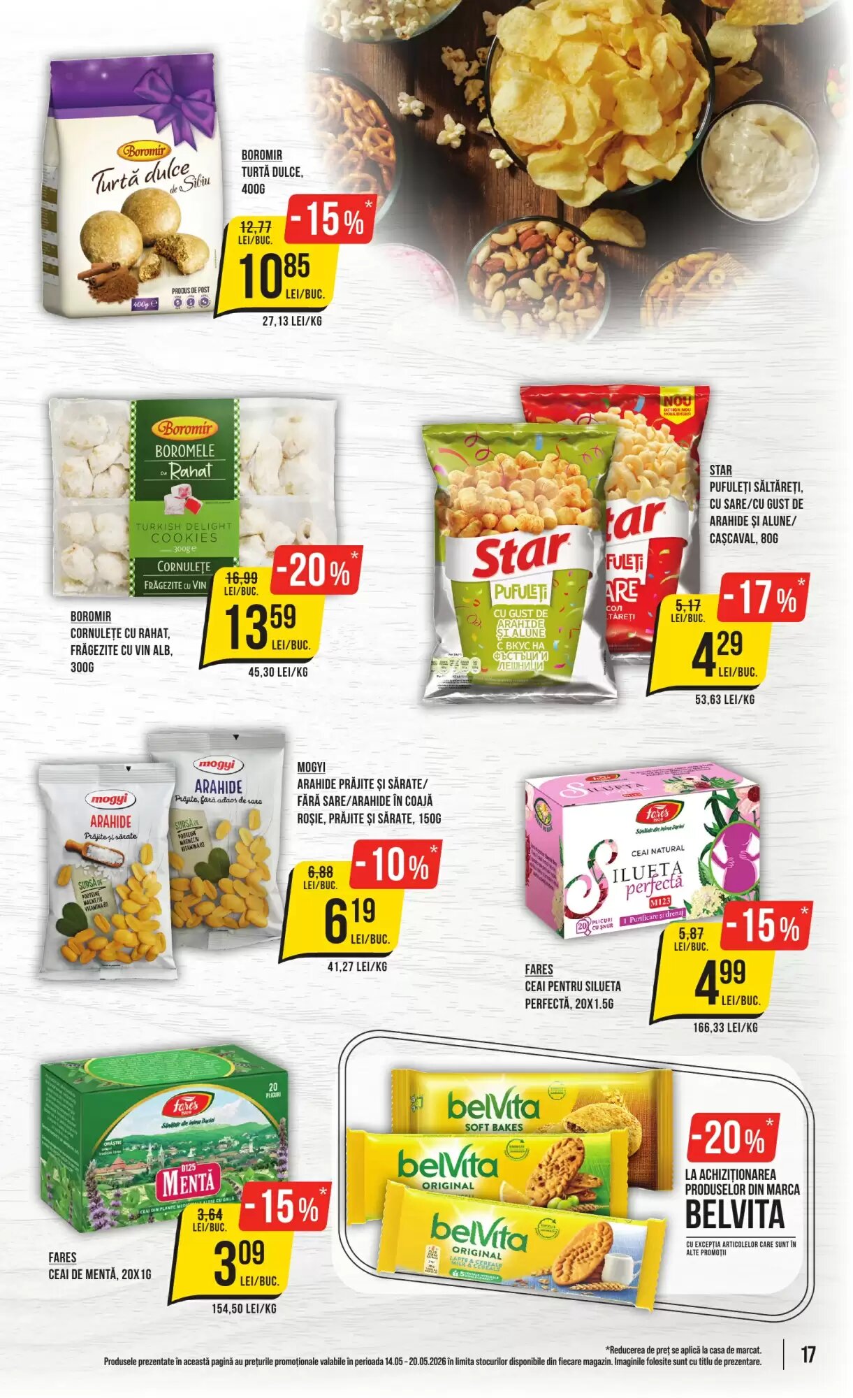 Catalogul cu oferte Mega Image valabil de la 14.05.2026 - Pagina 17.