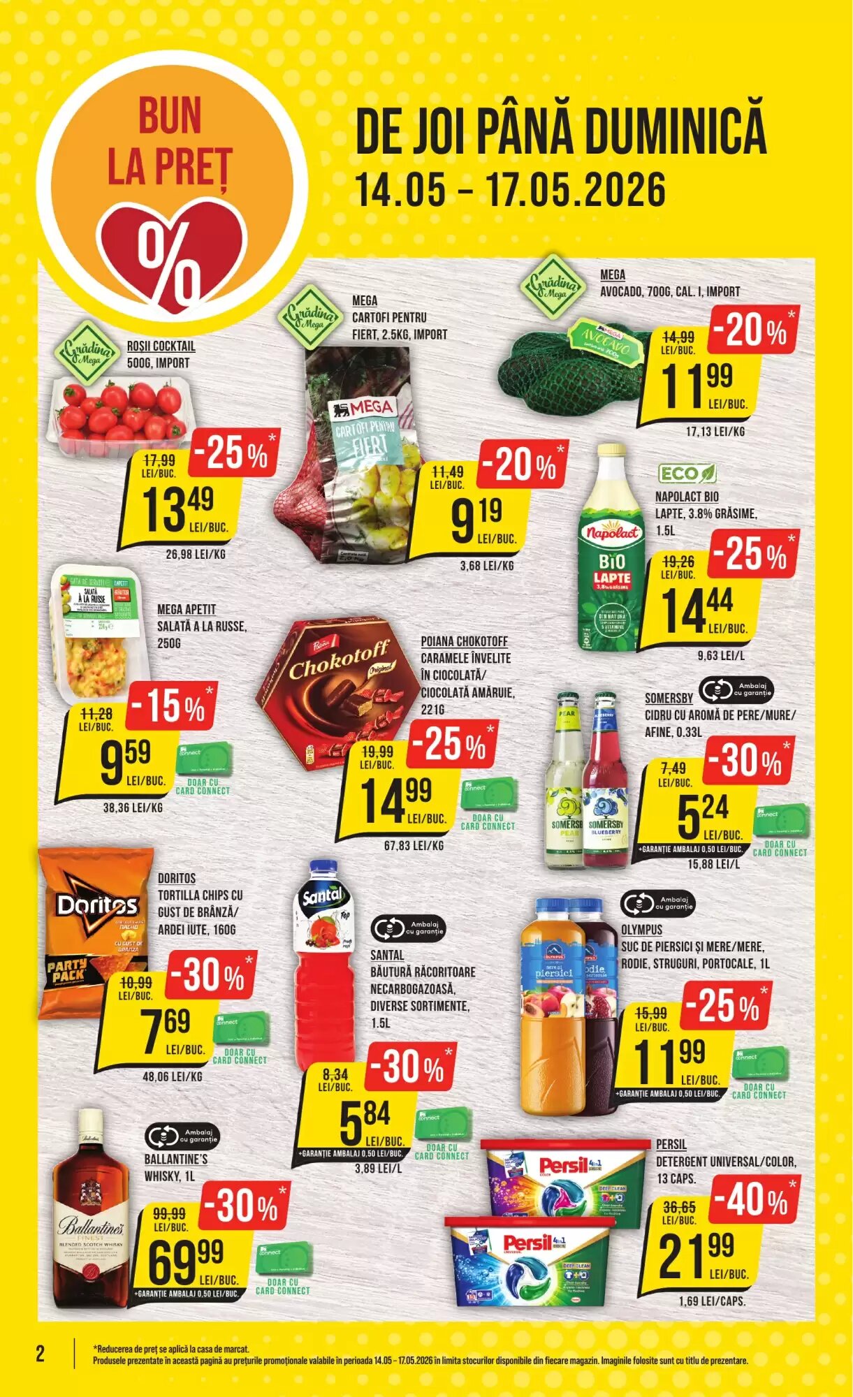 Catalogul cu oferte Mega Image valabil de la 14.05.2026 - Pagina 2.