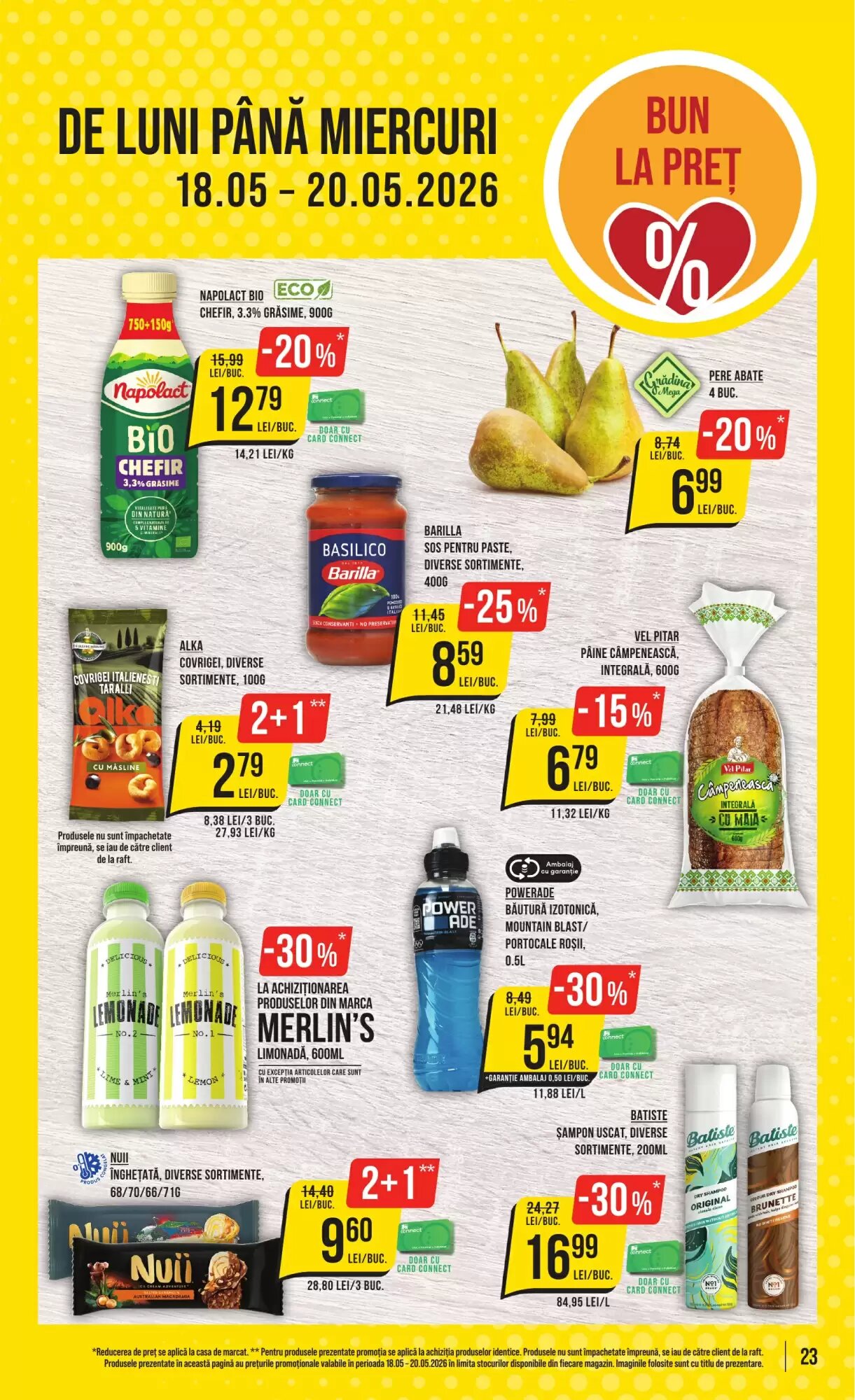 Catalogul cu oferte Mega Image valabil de la 14.05.2026 - Pagina 23.