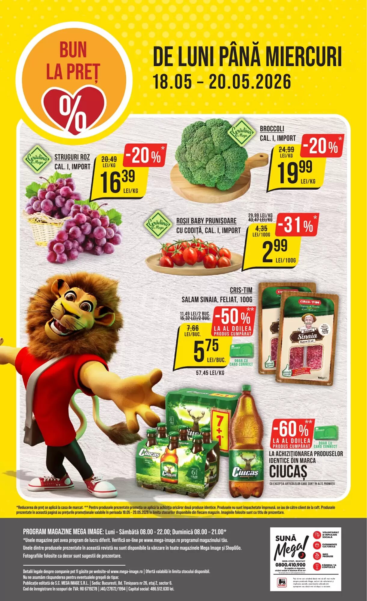 Catalogul cu oferte Mega Image valabil de la 14.05.2026 - Pagina 24.