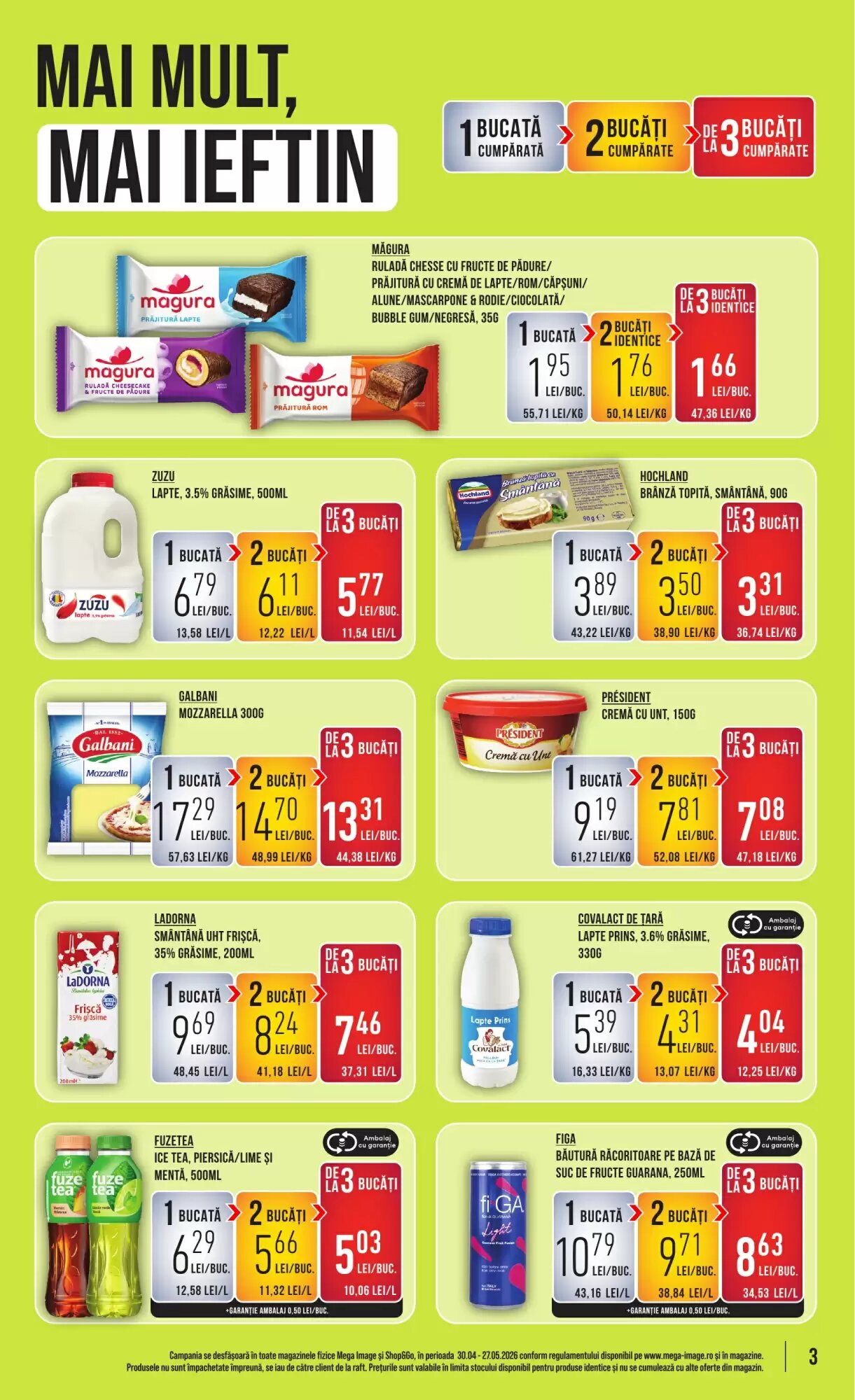 Catalogul cu oferte Mega Image valabil de la 14.05.2026 - Pagina 3.