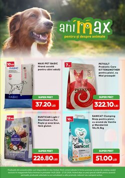 Catalogul cu oferte Animax valabil de la 14.05.2026