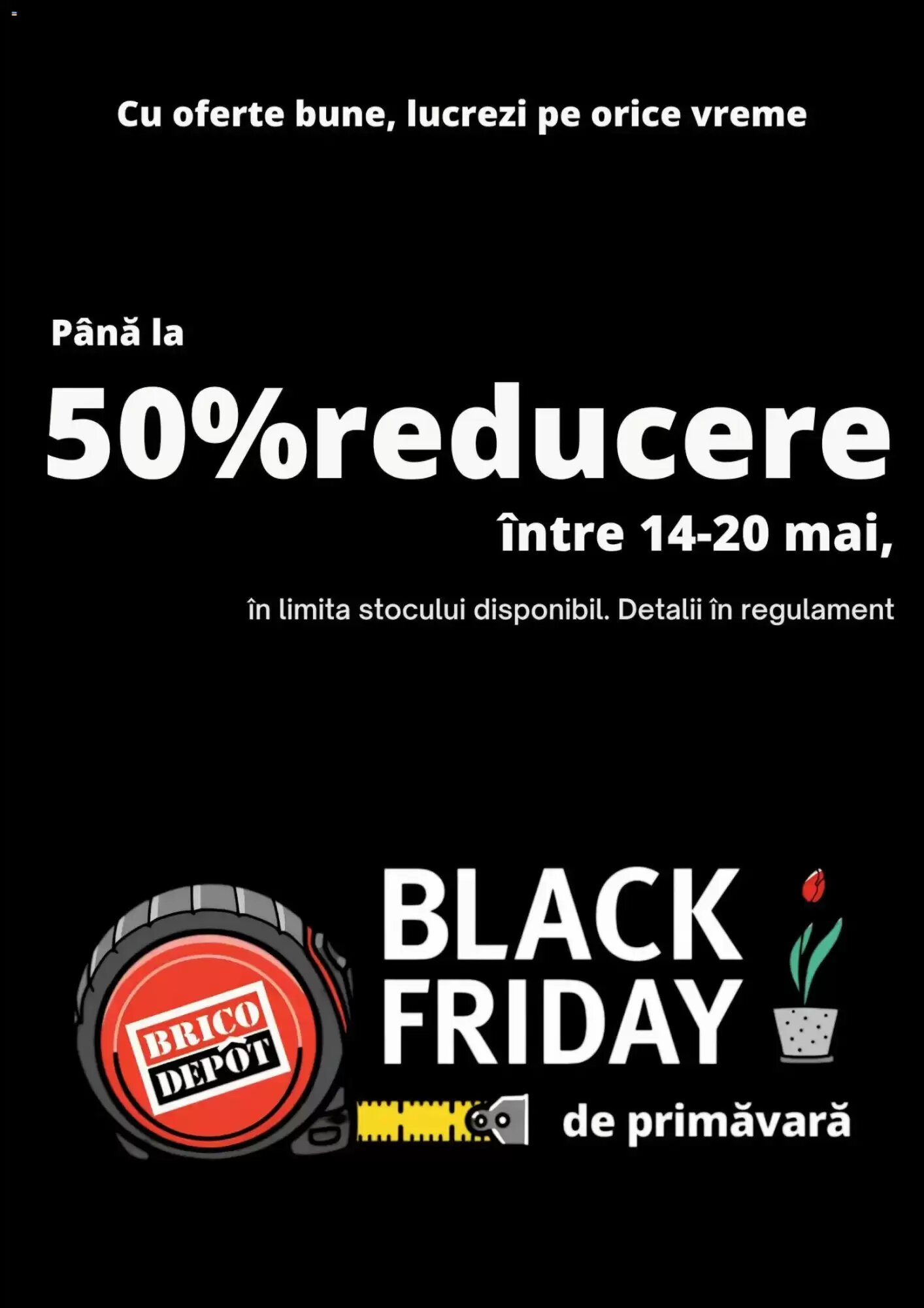 Catalogul cu oferte Brico Depôt valabil de la 14.05.2026 - Pagina 1.