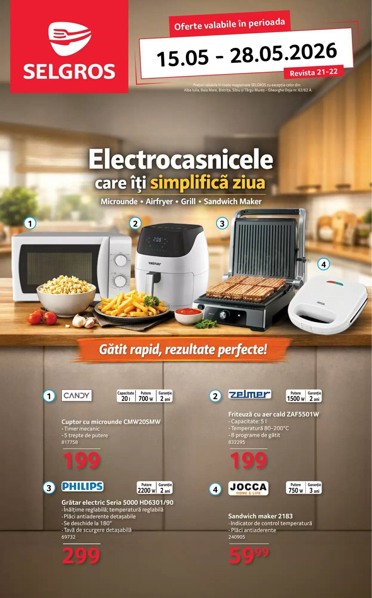 Catalogul cu oferte Selgros valabil de la 15.05.2026 - Pagina 1.