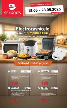 Catalogul cu oferte Selgros valabil de la 15.05.2026
