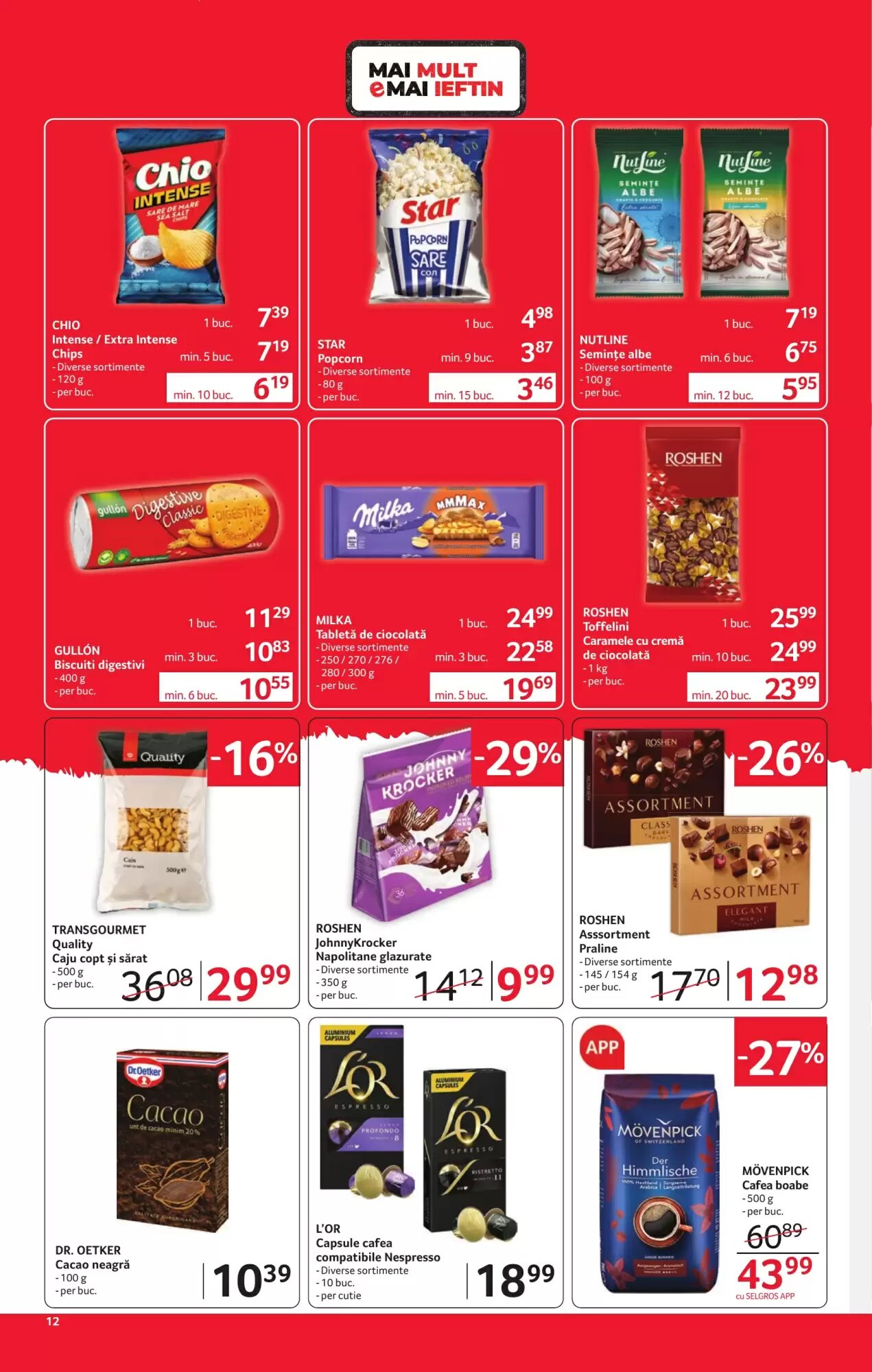 Catalogul cu oferte Selgros valabil de la 15.05.2026 - Pagina 12.