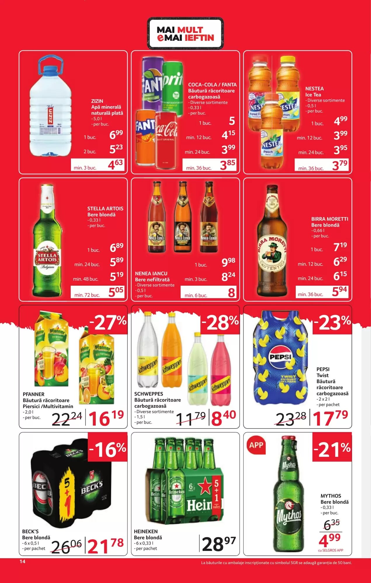 Catalogul cu oferte Selgros valabil de la 15.05.2026 - Pagina 14.
