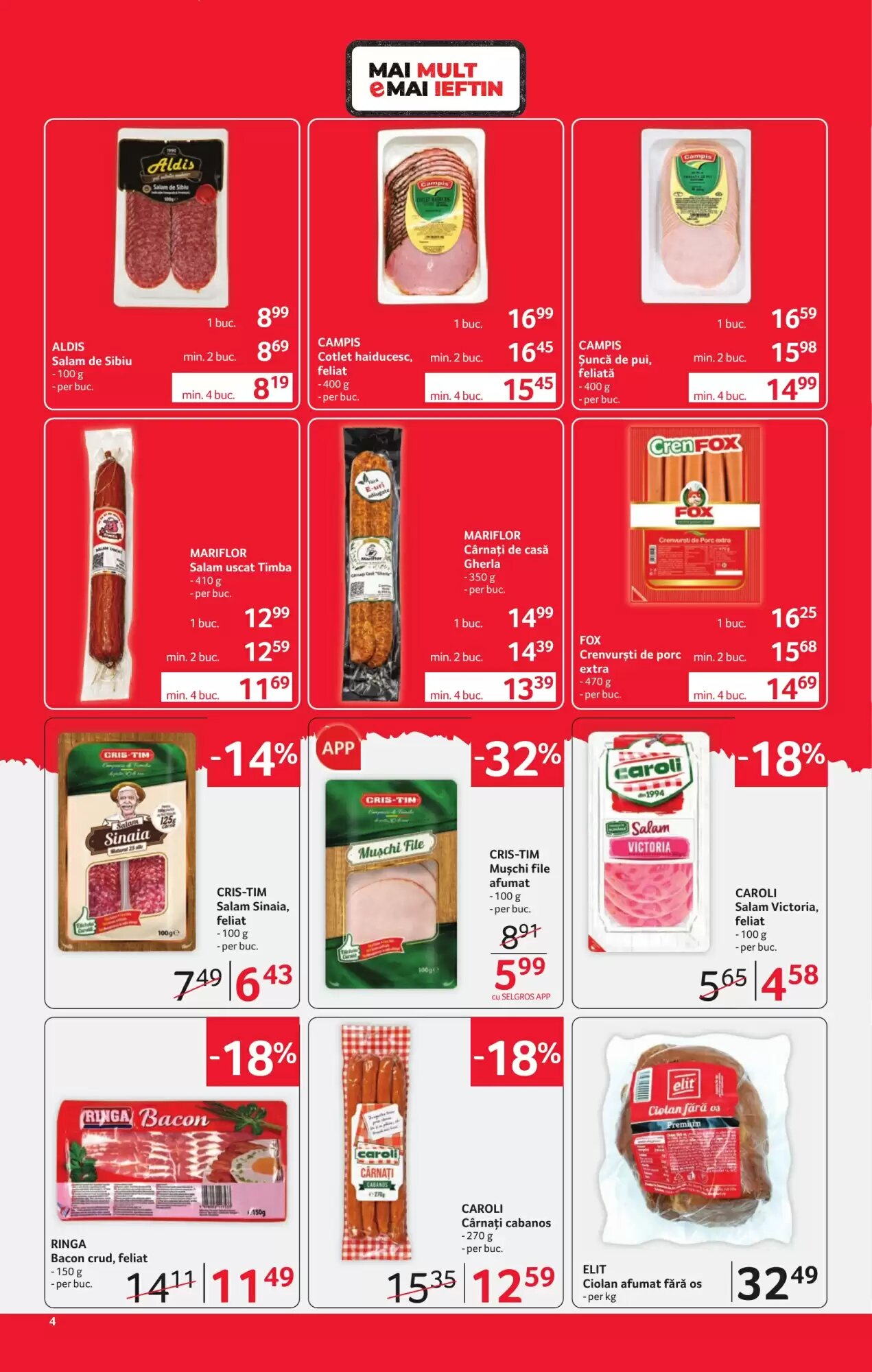 Catalogul cu oferte Selgros valabil de la 15.05.2026 - Pagina 4.