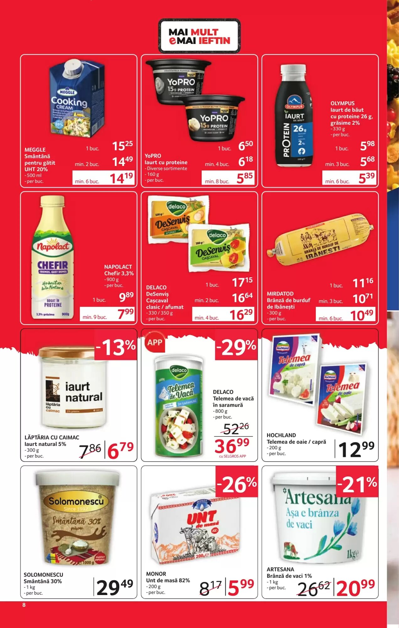 Catalogul cu oferte Selgros valabil de la 15.05.2026 - Pagina 8.