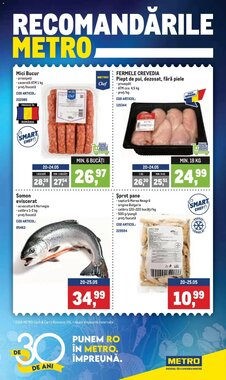 Catalogul cu oferte Metro valabil de la 17.05.2026