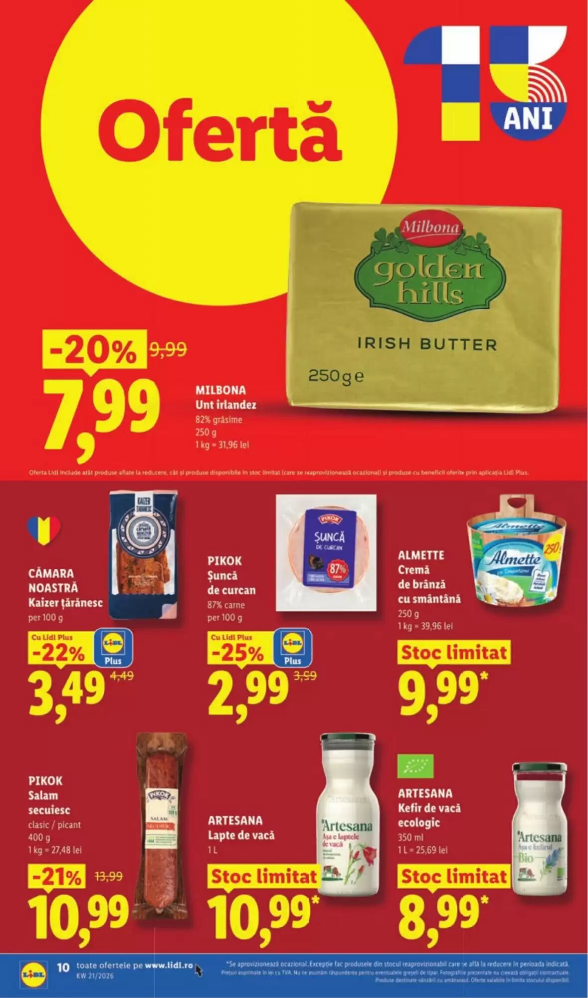 Catalogul cu oferte Lidl valabil de la 18.05.2026 - Pagina 10.